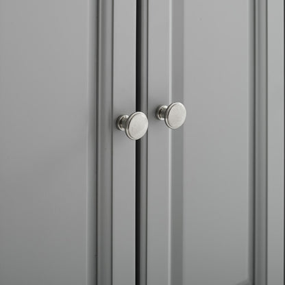 Crosley Furniture - Alexandria Granite Top Kitchen Island/Cart Gray/Gray - KF30203AGY veiw 5