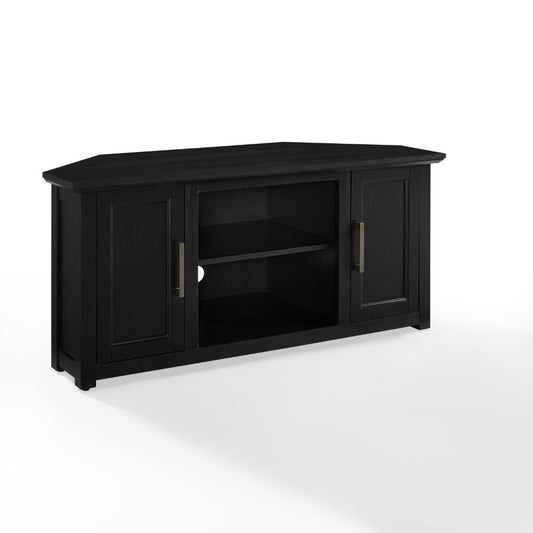 Crosley Furniture - Camden 48in Corner TV Stand Black - CF101248-BK veiw 1