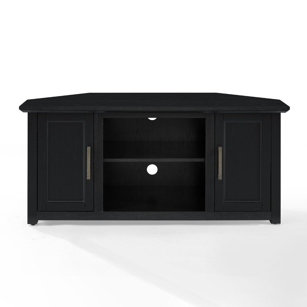 Crosley Furniture - Camden 48in Corner TV Stand Black - CF101248-BK veiw 2