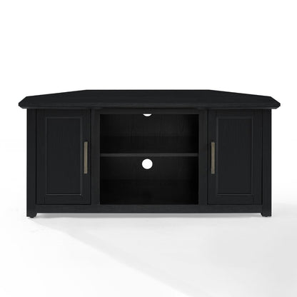 Crosley Furniture - Camden 48in Corner TV Stand Black - CF101248-BK veiw 2