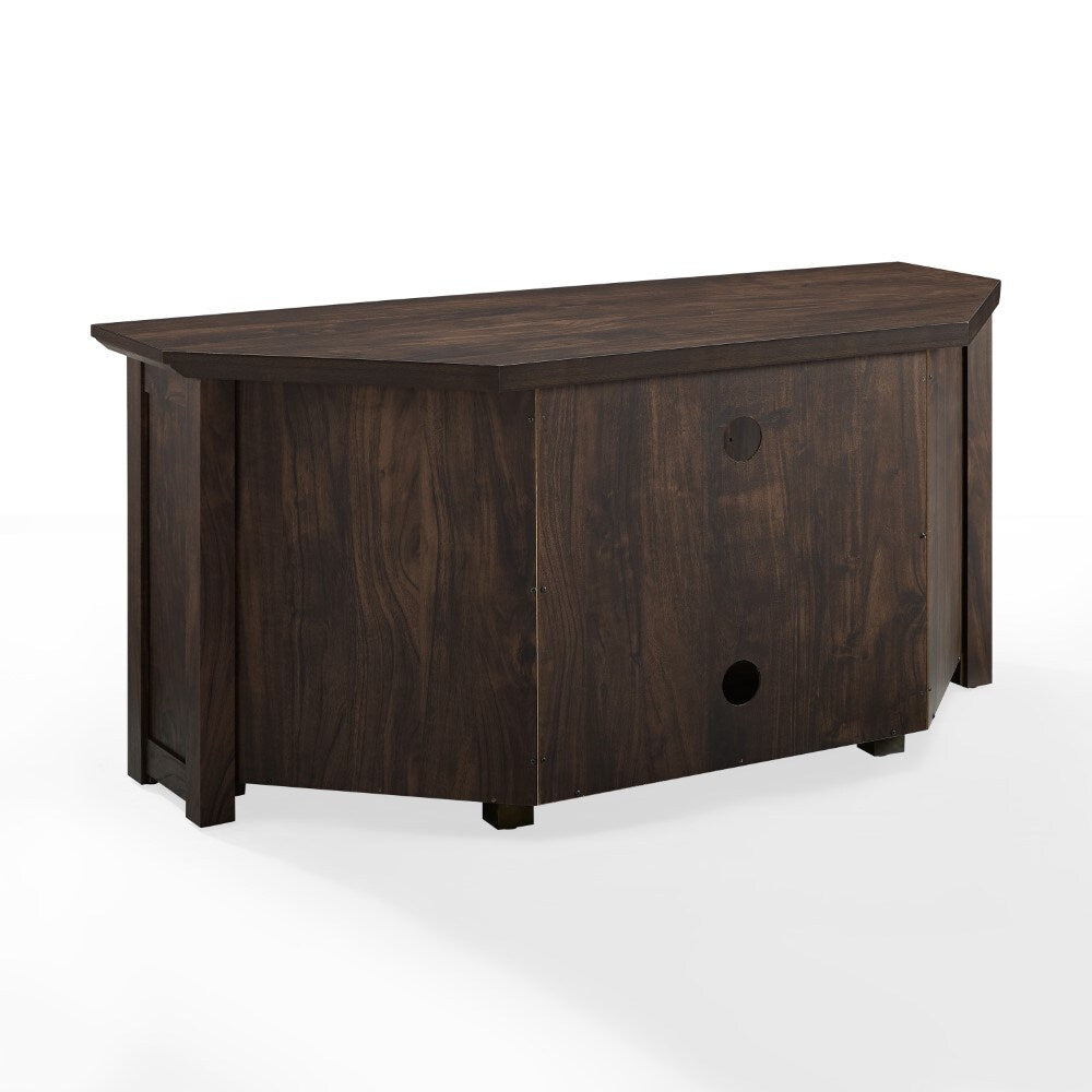 Crosley Furniture - Camden 48in Corner TV Stand Dark Walnut - CF101248-DW veiw 3