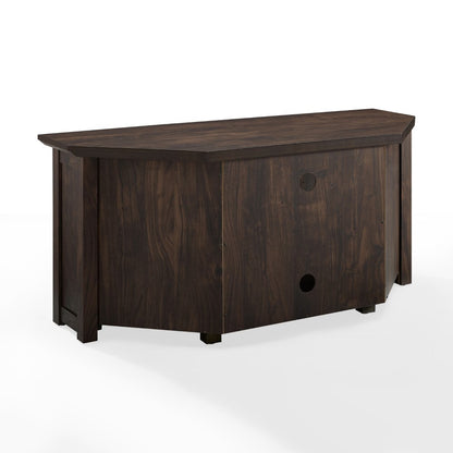 Crosley Furniture - Camden 48in Corner TV Stand Dark Walnut - CF101248-DW veiw 3