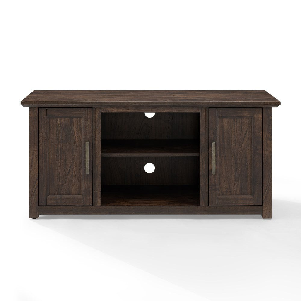 Crosley Furniture - Camden 48in Low Profile TV Stand Dark Walnut - CF101148-DW veiw 2