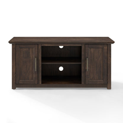 Crosley Furniture - Camden 48in Low Profile TV Stand Dark Walnut - CF101148-DW veiw 2