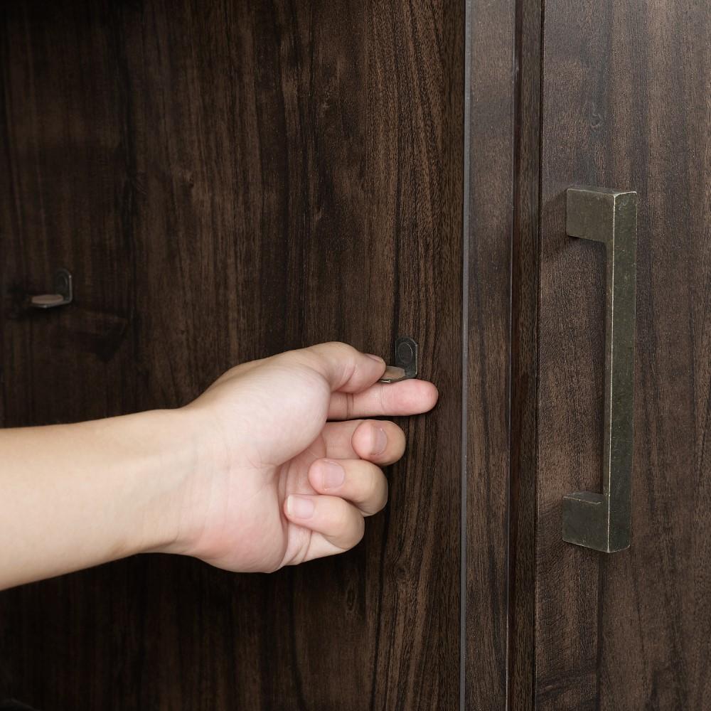 Crosley Furniture - Camden 48in Low Profile TV Stand Dark Walnut - CF101148-DW veiw 7