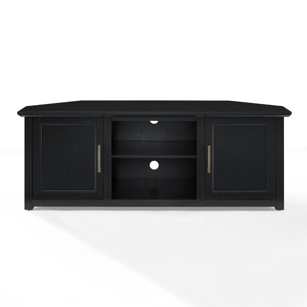 Crosley Furniture - Camden 58in Corner TV Stand Black - CF101258-BK veiw 2