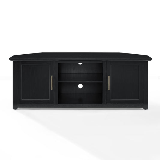 Crosley Furniture - Camden 58in Corner TV Stand Black - CF101258-BK veiw 2