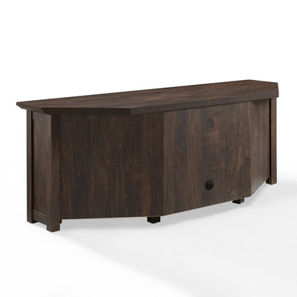 Crosley Furniture - Camden 58in Corner TV Stand Dark Walnut - CF101258-DW veiw 3