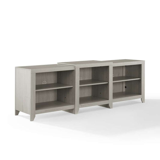 Crosley Furniture - Ronin 69in Low Profile TV Stand Whitewash - CF101569-WW veiw 2