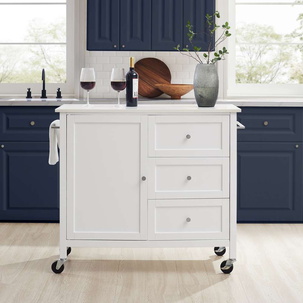 Crosley Furniture Soren Kitchen Island/Cart - Thumbnail 4