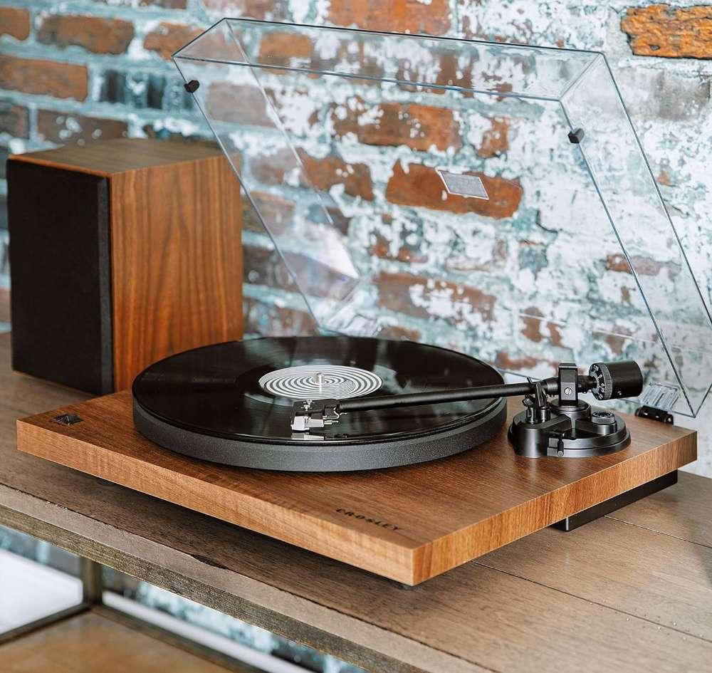 Crosley Radio - C6 Record Player In Walnut - C6B-WA veiw 3