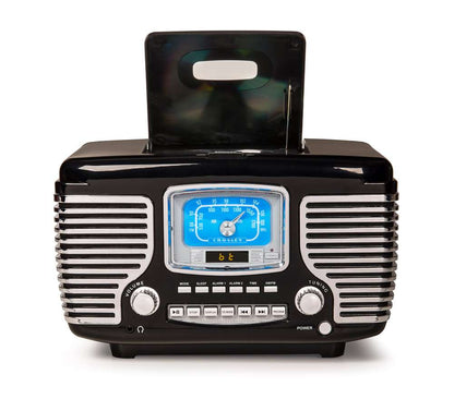 Crosley Radio - Corsair Radio Cd Player In Black - CR612B-BK veiw 5