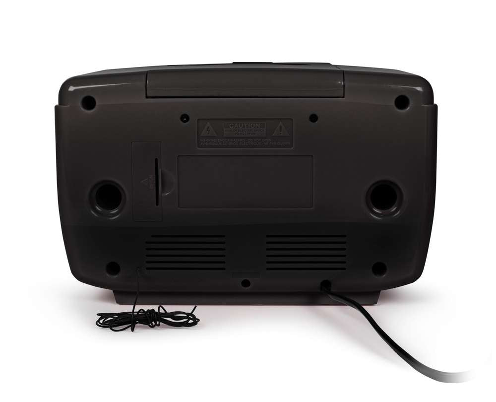 Crosley Radio - Corsair Radio Cd Player In Black - CR612B-BK veiw 7