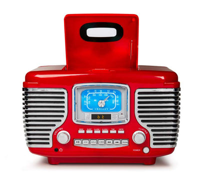 Crosley Radio - Corsair Radio Cd Player In Red - CR612B-RE veiw 5