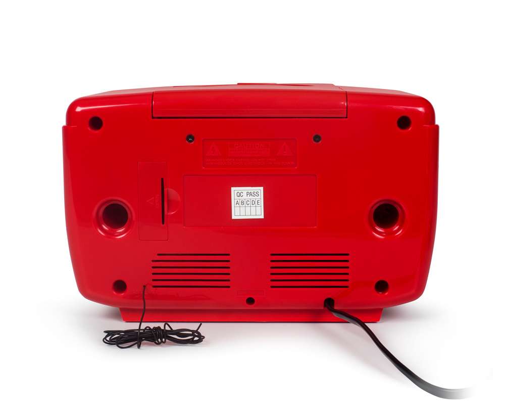 Crosley Radio - Corsair Radio Cd Player In Red - CR612B-RE veiw 7