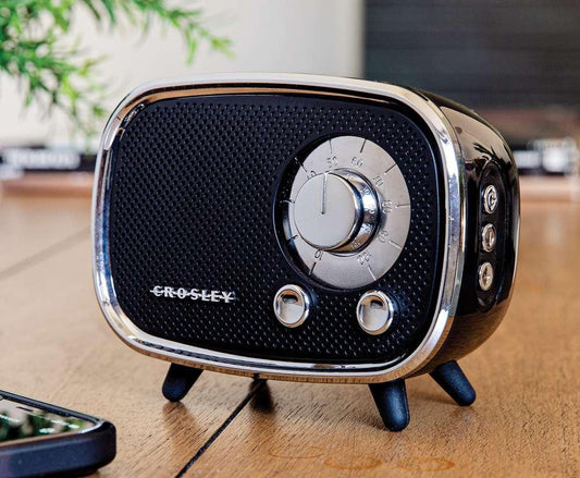 Crosley Radio - Rondo Bluetooth Speaker In Black - CR3039A-BK veiw 2