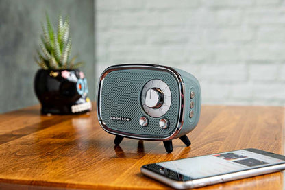Crosley Radio - Rondo Bluetooth Speaker In Tourmaline - CR3039A-TN veiw 4