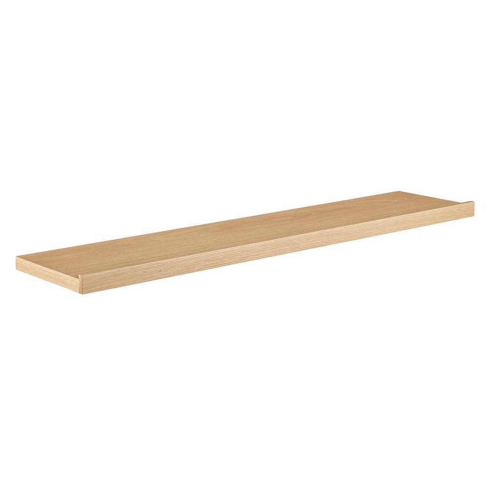 Euro Style - Bianca 48in Floating Shelf in Oak - 90428-OAK veiw 2