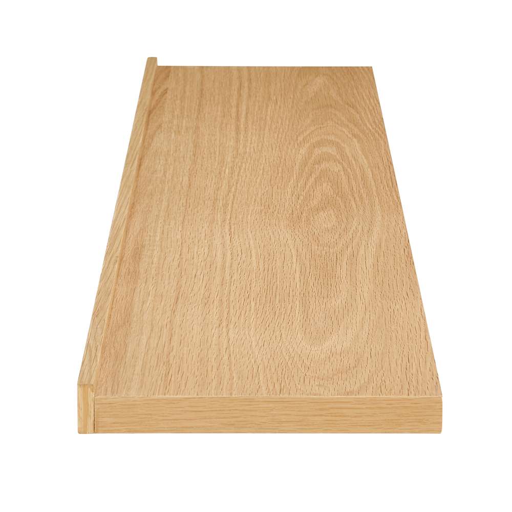 Euro Style - Bianca 48in Floating Shelf in Oak - 90428-OAK veiw 3