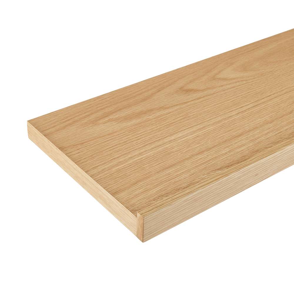 Euro Style - Bianca 48in Floating Shelf in Oak - 90428-OAK veiw 4