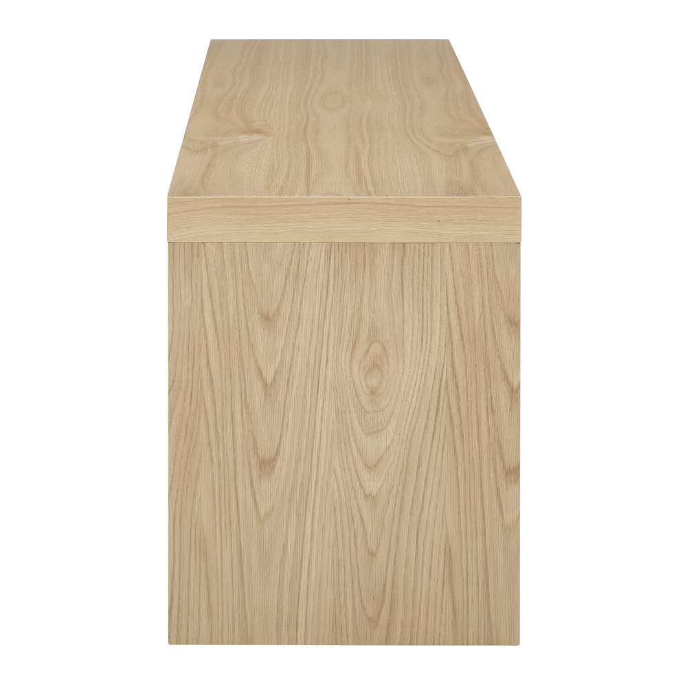 Euro Style - Bryant Media Stand in Oak - 09839OAK-KIT veiw 4