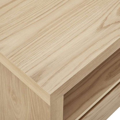 Euro Style - Bryant Media Stand in Oak - 09839OAK-KIT veiw 8