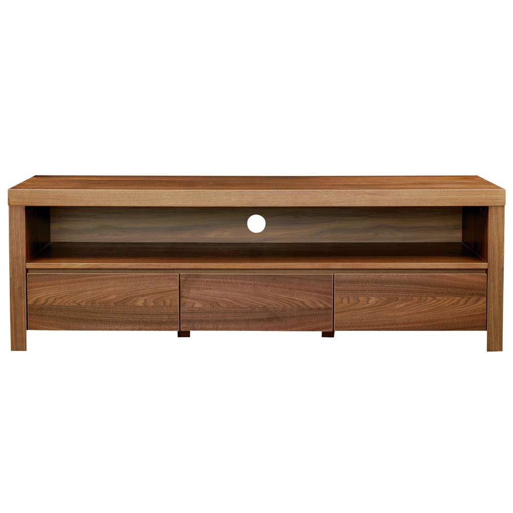 Euro Style - Bryant Media Stand in American Walnut - 09839WAL-KIT veiw 1