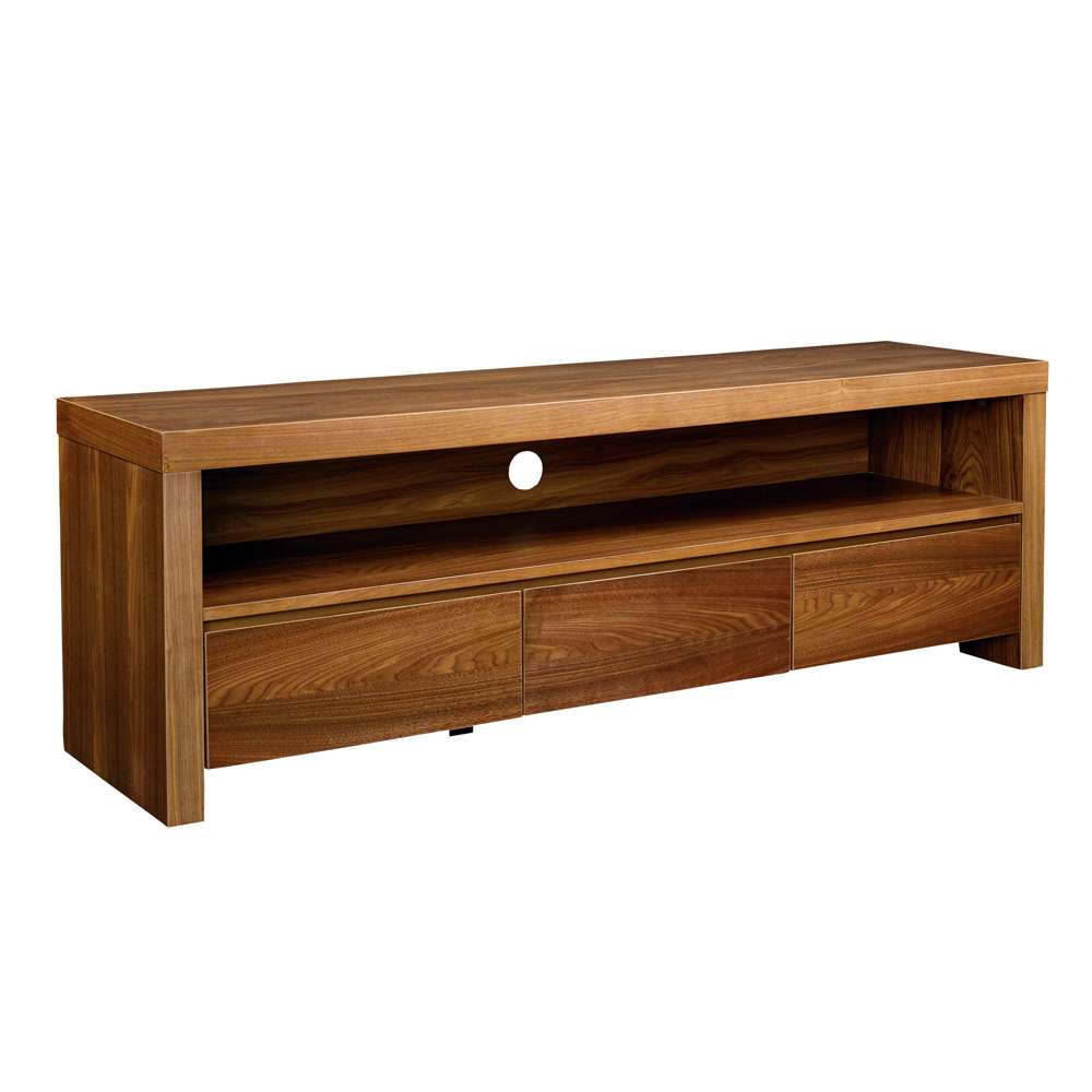Euro Style - Bryant Media Stand in American Walnut - 09839WAL-KIT veiw 2
