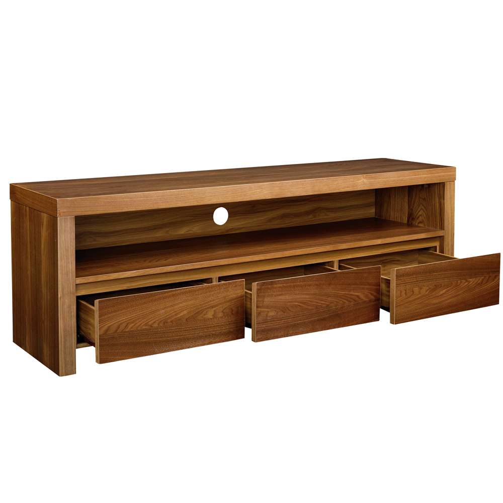 Euro Style - Bryant Media Stand in American Walnut - 09839WAL-KIT veiw 3