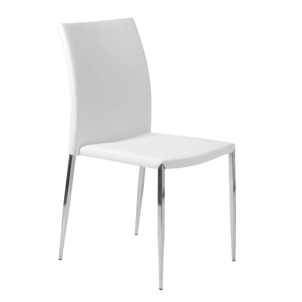 Euro Style Diana Stacking Side Chair - Thumbnail 4