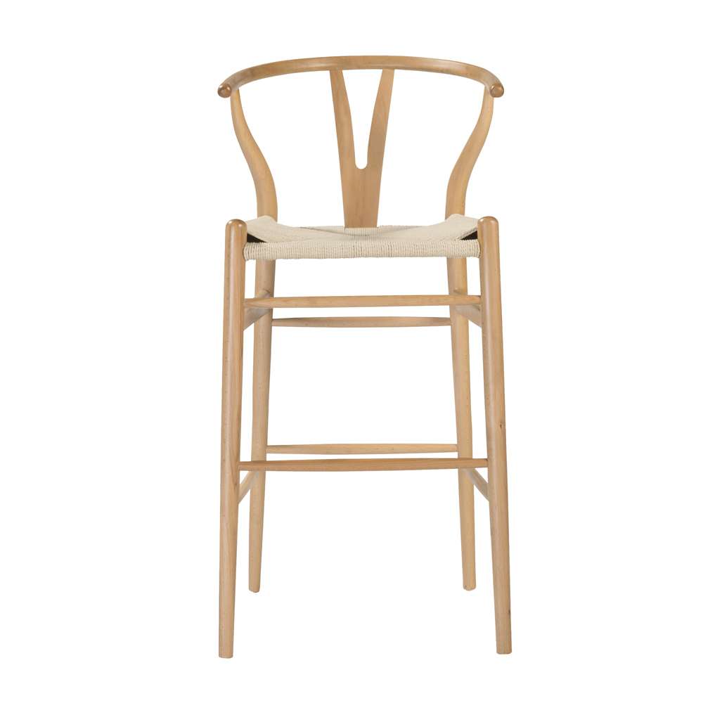 Euro Style - Evelina-B Bar Stool in Natural - 08165NAT veiw 1