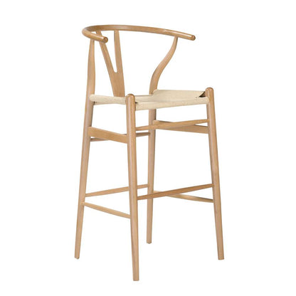 Euro Style - Evelina-B Bar Stool in Natural - 08165NAT veiw 2