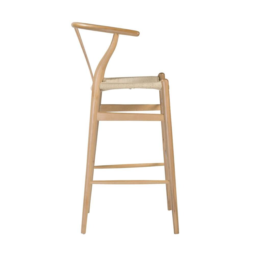 Euro Style - Evelina-B Bar Stool in Natural - 08165NAT veiw 3