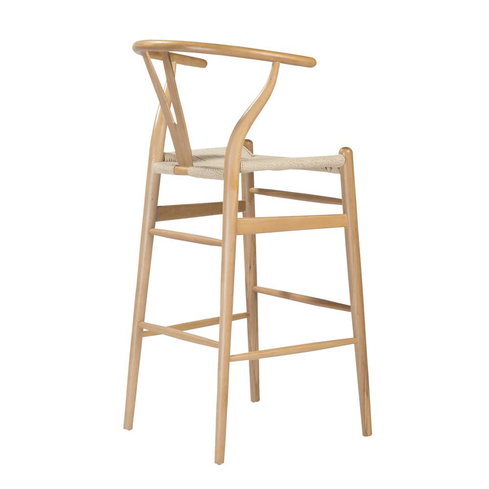 Euro Style - Evelina-B Bar Stool in Natural - 08165NAT veiw 4