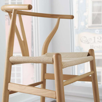 Euro Style - Evelina-B Bar Stool in Natural - 08165NAT veiw 7