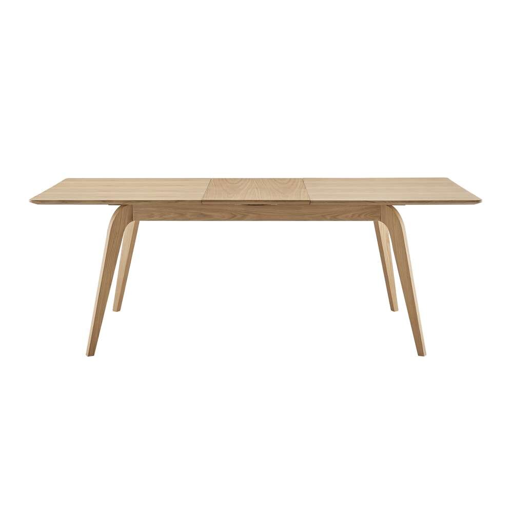 Euro Style - Lawrence 83in Extension Dining Table in Oak - 38934-OAK veiw 1