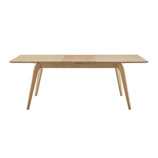 Euro Style - Lawrence 83in Extension Dining Table in Oak - 38934-OAK veiw 1
