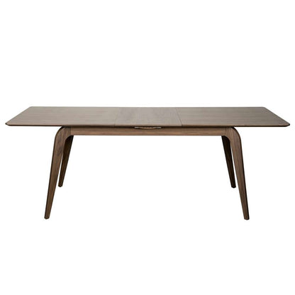 Euro Style - Lawrence 83in Extension Dining Table in American Walnut - 38934WAL veiw 2