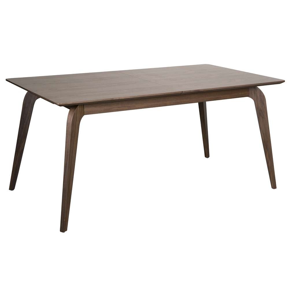 Euro Style - Lawrence 83in Extension Dining Table in American Walnut - 38934WAL veiw 3