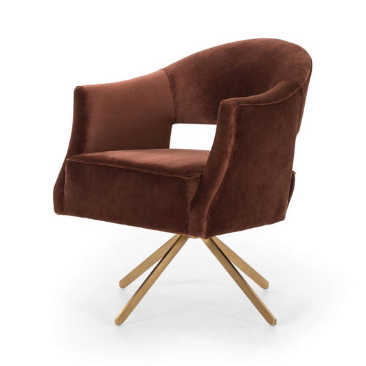 Four Hands - Adara Desk Chair - Surrey Auburn - 109252-008 veiw 1