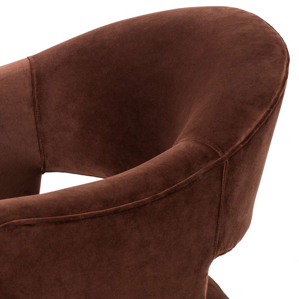 Four Hands - Adara Desk Chair - Surrey Auburn - 109252-008 veiw 3
