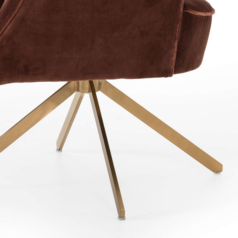 Four Hands - Adara Desk Chair - Surrey Auburn - 109252-008 veiw 5
