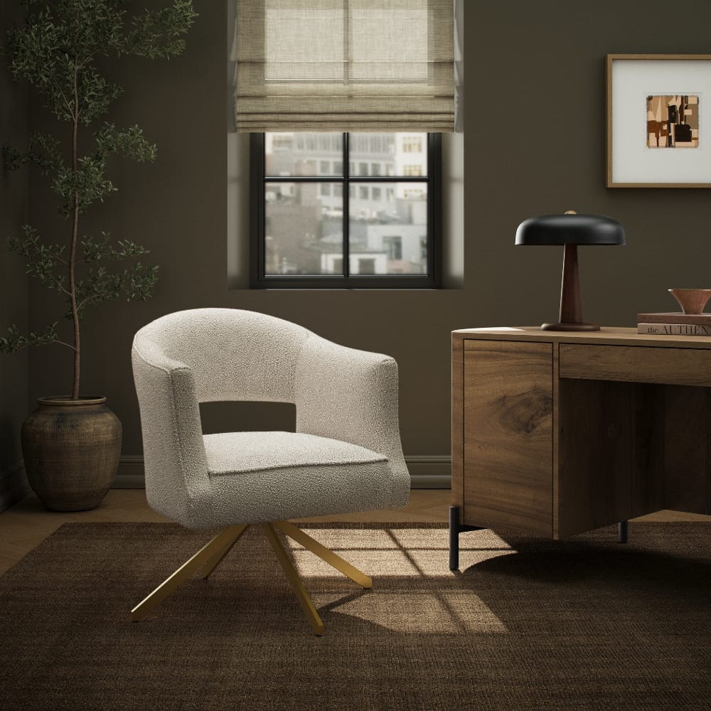 Four Hands - Adara Desk Chair - Knoll Natural - 109252-006 veiw 11