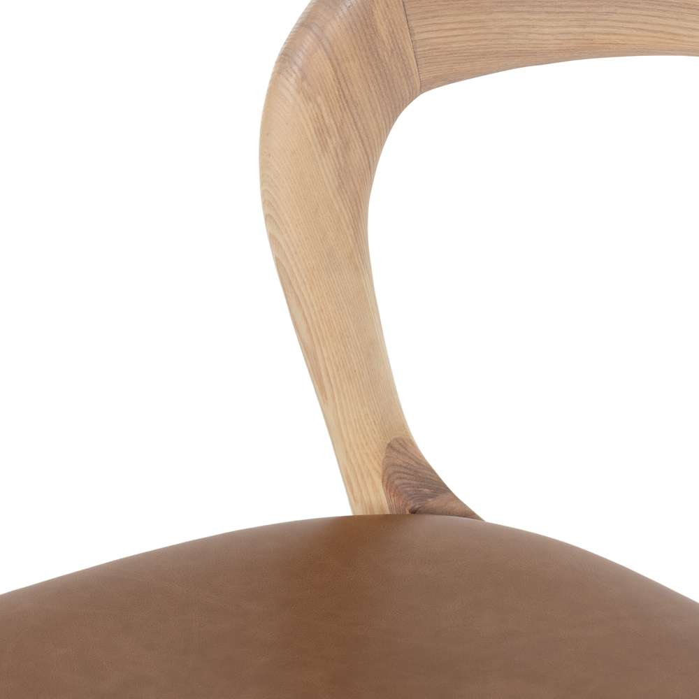 Four Hands - Amare Dining Chair - Sonoma Butterscotch - 227404-001 veiw 5
