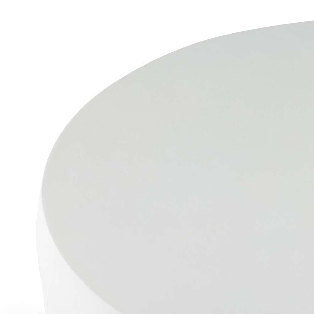 Four Hands - Basil Outdoor End Table - Matte White - 101705-004 veiw 4
