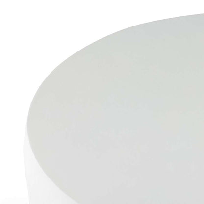 Four Hands - Basil Outdoor End Table - Matte White - 101705-004 veiw 4