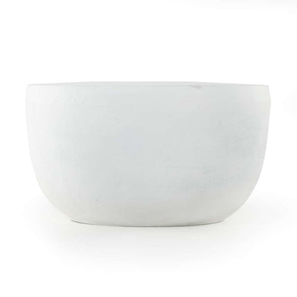 Four Hands - Basil Outdoor End Table - Matte White - 101705-004 veiw 5