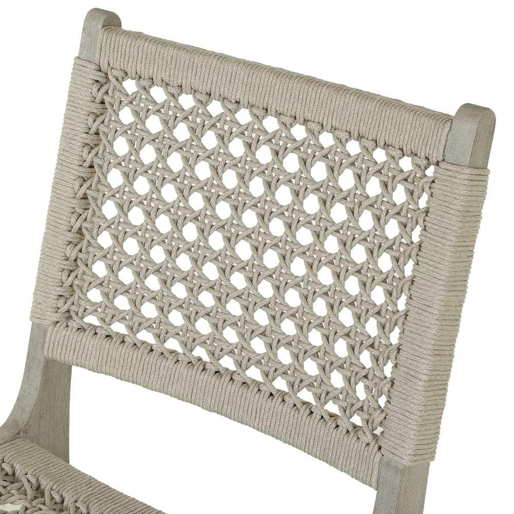 Four Hands - Delmar Outdoor Dining Chair - Grey - JSOL-031B veiw 3