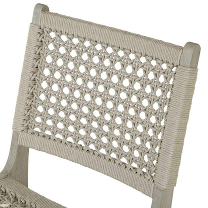 Four Hands - Delmar Outdoor Dining Chair - Grey - JSOL-031B veiw 3