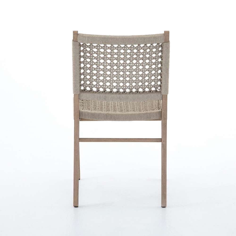 Four Hands - Delmar Outdoor Dining Chair - Washed Brown - JSOL-031A veiw 2
